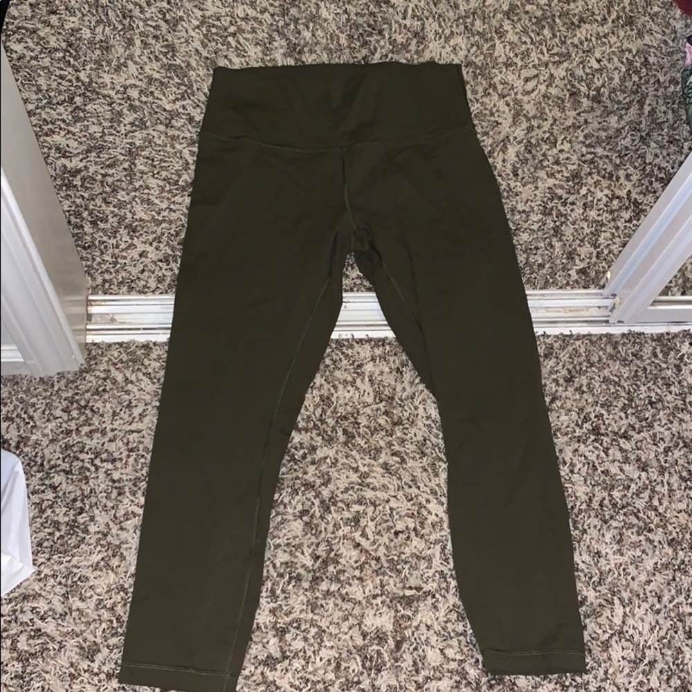 Lululemon Army Green legging